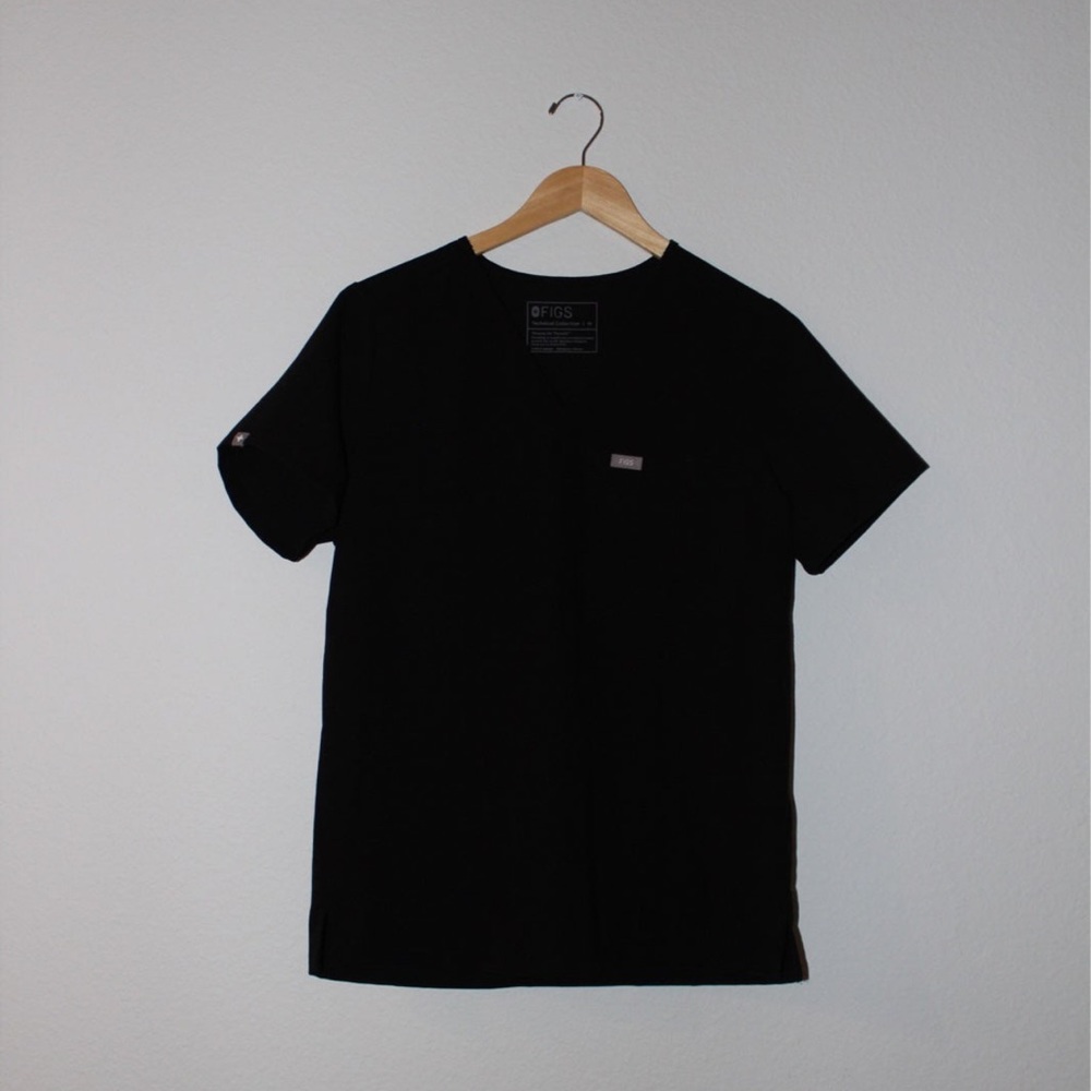 Figs scrub set black